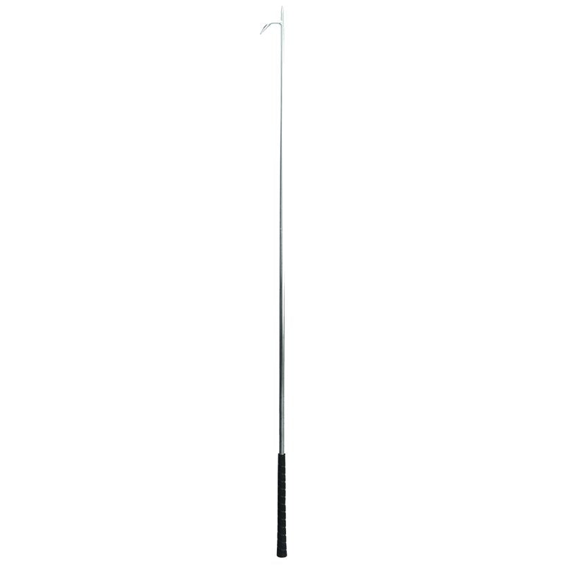 Leather Silver Cattle Show Stick 54"