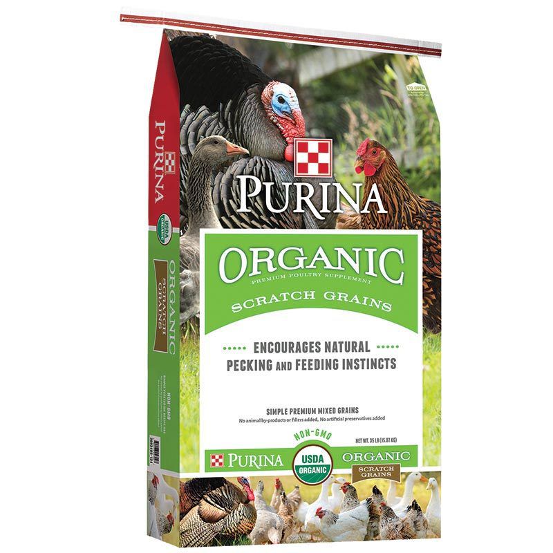 Organic Scratch Grains 35 lbs