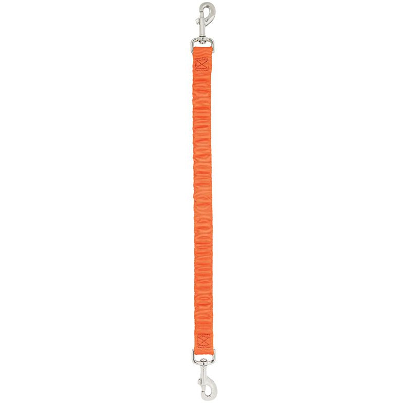 Leather Orange Bungee Sheep and Goat Walking Tie