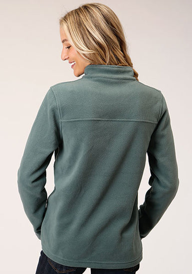ROPER Green Fleece Pullover