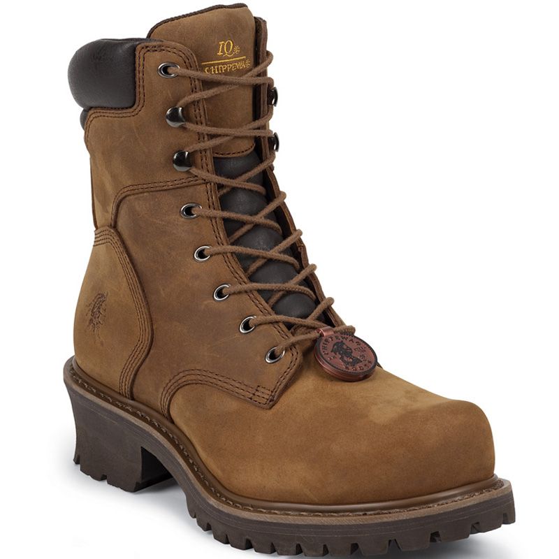 Chippewa Footwear Men's Steel Toe Lacer Work Boots