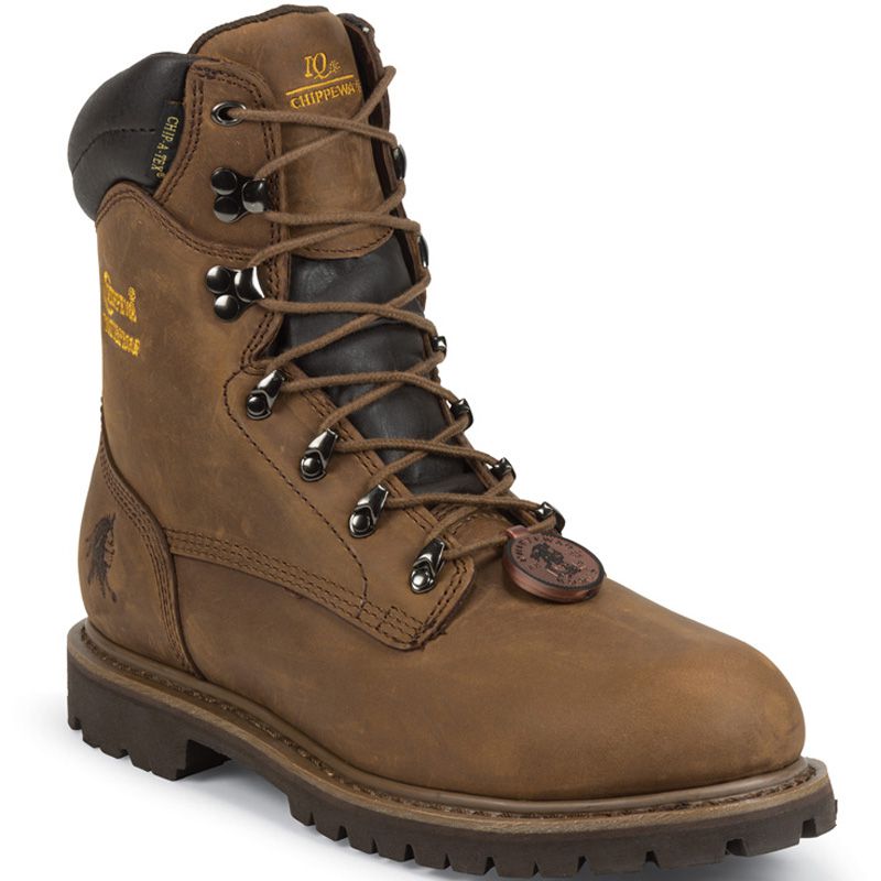 Chippewa Footwear Men's Heavy Duty Tough Bark Waterproof Insulation Steel Toe Boot