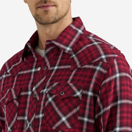 Wrangler Retro Red Rodeo Flannel Shirt
