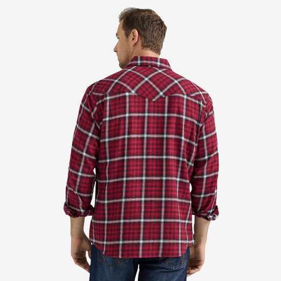 Wrangler Retro Red Rodeo Flannel Shirt