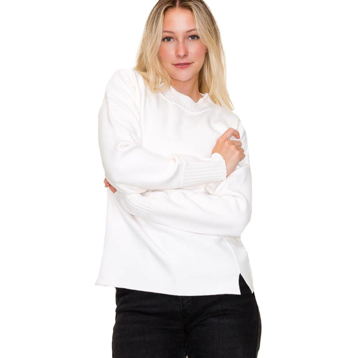 Staccato Women's Ivory Pullover Sweater