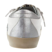 Shu Shop Kid`s Paris Silver Sparkle Casual Shoe