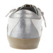 Shu Shop Kid`s Paris Silver Sparkle Casual Shoe