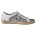 Shu Shop Kid`s Paris Silver Sparkle Casual Shoe