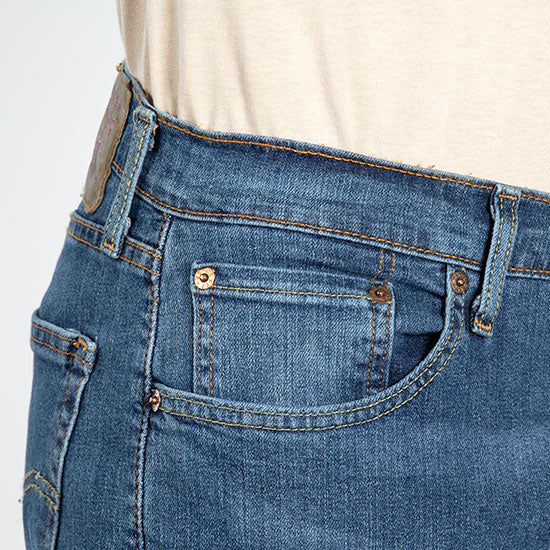 Levi Strauss 559 Relaxed Medium Wash Straight Jeans