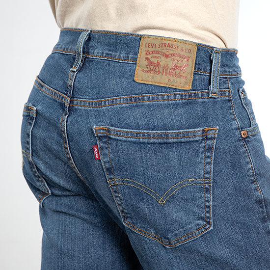 Levi Strauss 559 Relaxed Medium Wash Straight Jeans