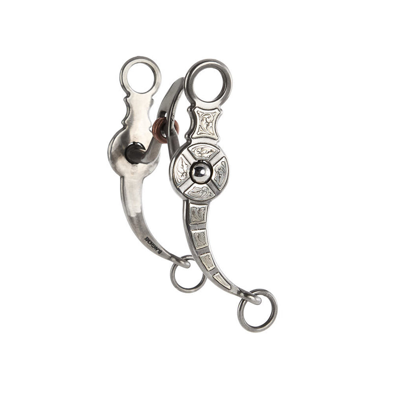 Brandon Anthony Spoon with per Rings Silver Shank Bit