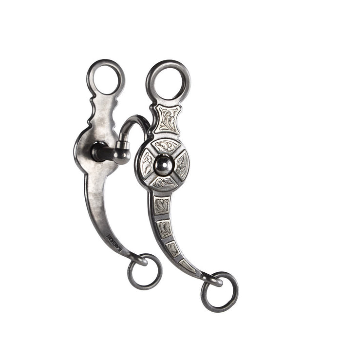 Brandon Anthony Low Port rection Silver Shank Bit