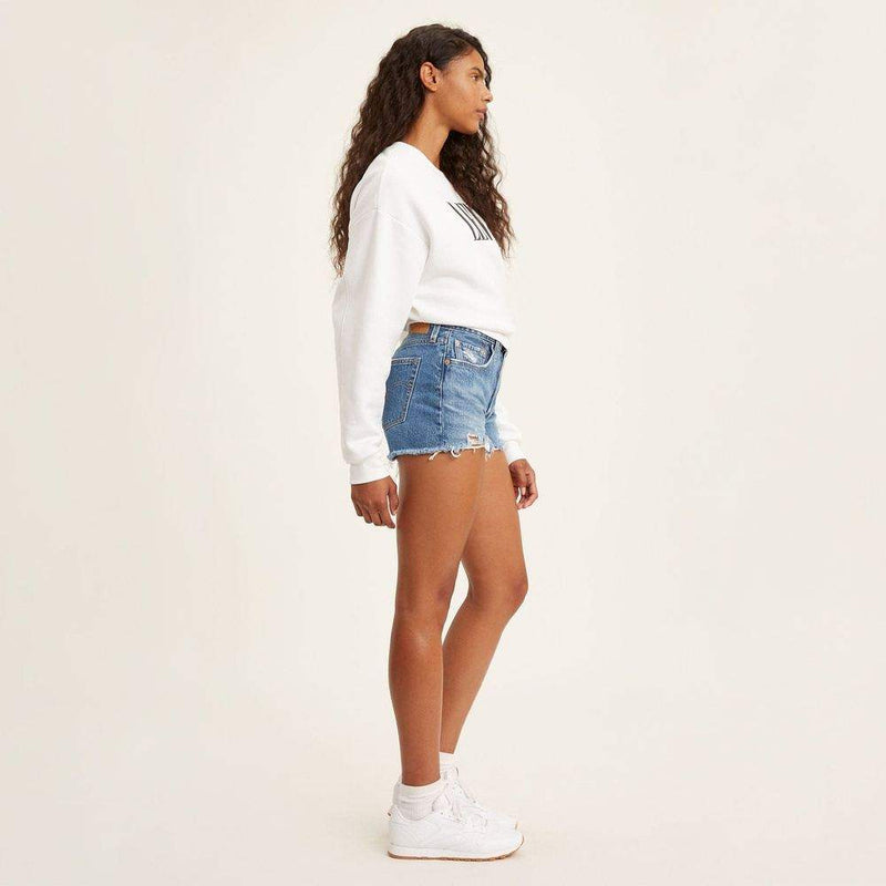 Levi Strauss Women's 501 Original Fit High Rise Shorts
