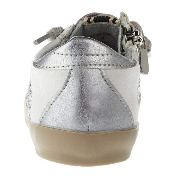 Shu Shop Paris Toddlers Silver Sparkle Shoes