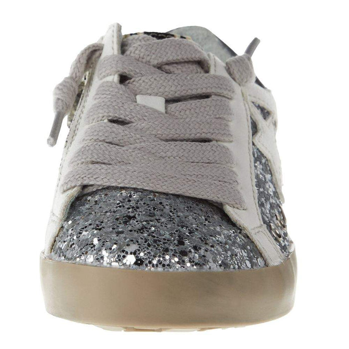 Shu Shop Paris Toddlers Silver Sparkle Shoes