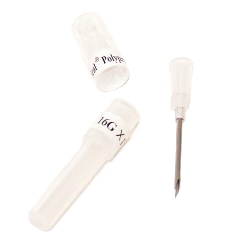 Aluminum Hub Disposable Needle 16G x 1.5in