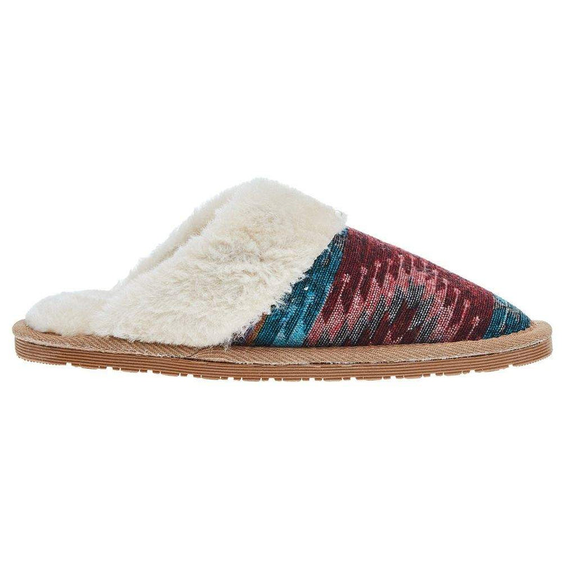 Blazin` Roxx Women's Blazin Sophia Fur Lined SlipOn Houseshoes
