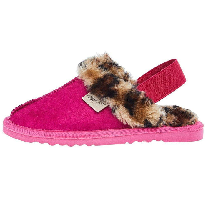 Blazin` Roxx Girls Youth Cher Hot Pink SlipOn Houseshoes
