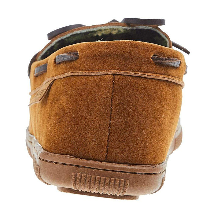 Twister Men's Brown Fred Moc Style Houseshoes