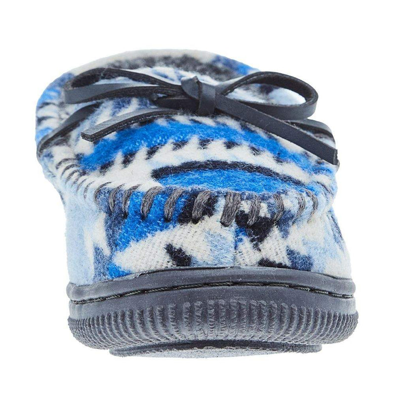 Twister Boys Youth Ron Blue Moc Style Houseshoes