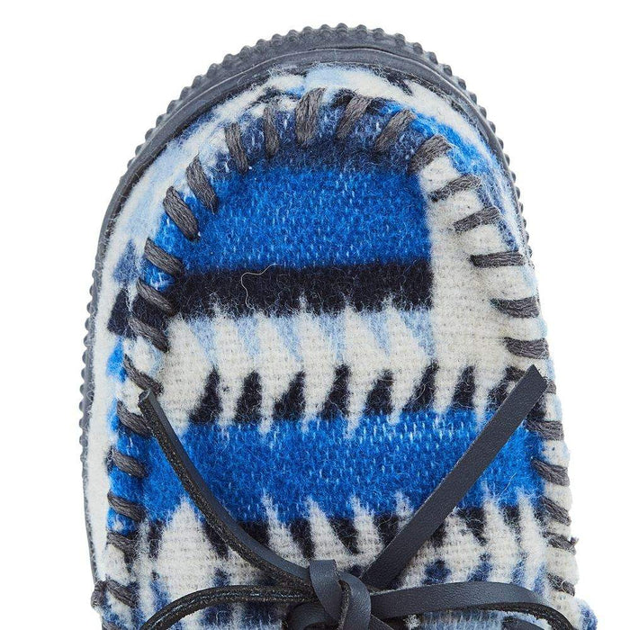Twister Boys Youth Ron Blue Moc Style Houseshoes