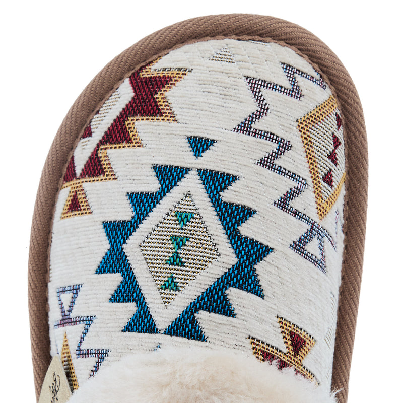 Blazin` Roxx Women`s Blazin' Cream Nora Slide House Shoe