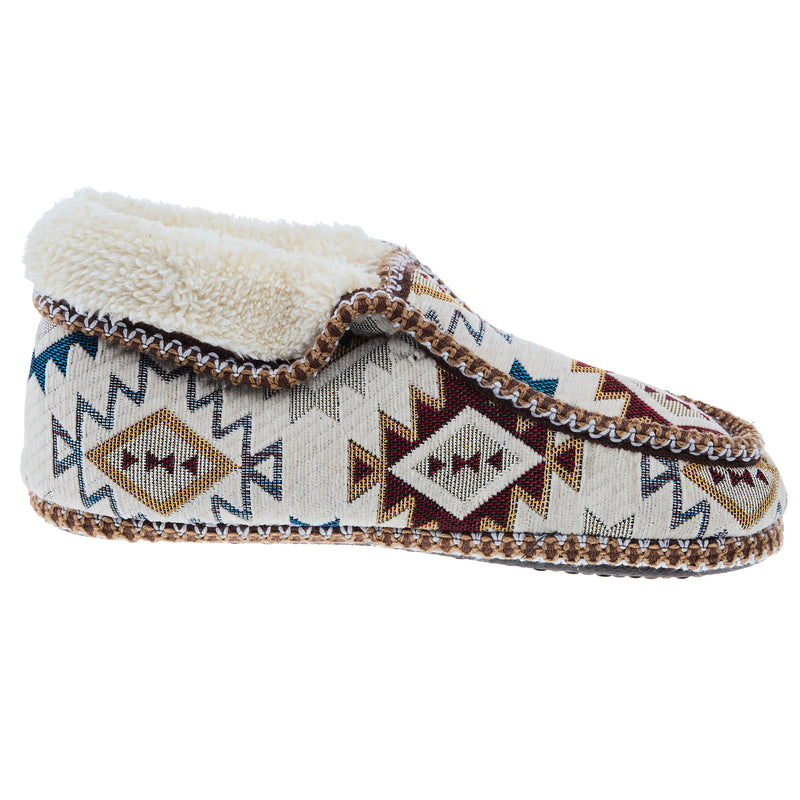 Blazin` Roxx Women`s Blazin' Cream Nora Ankle Boot House Shoe
