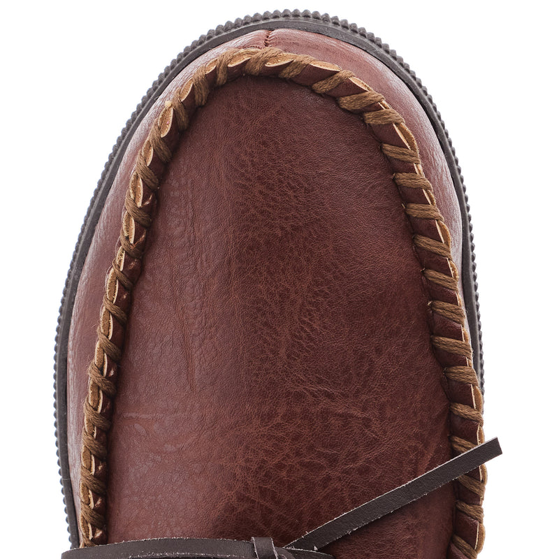 Twister Men`s Brown Henry Moccasin