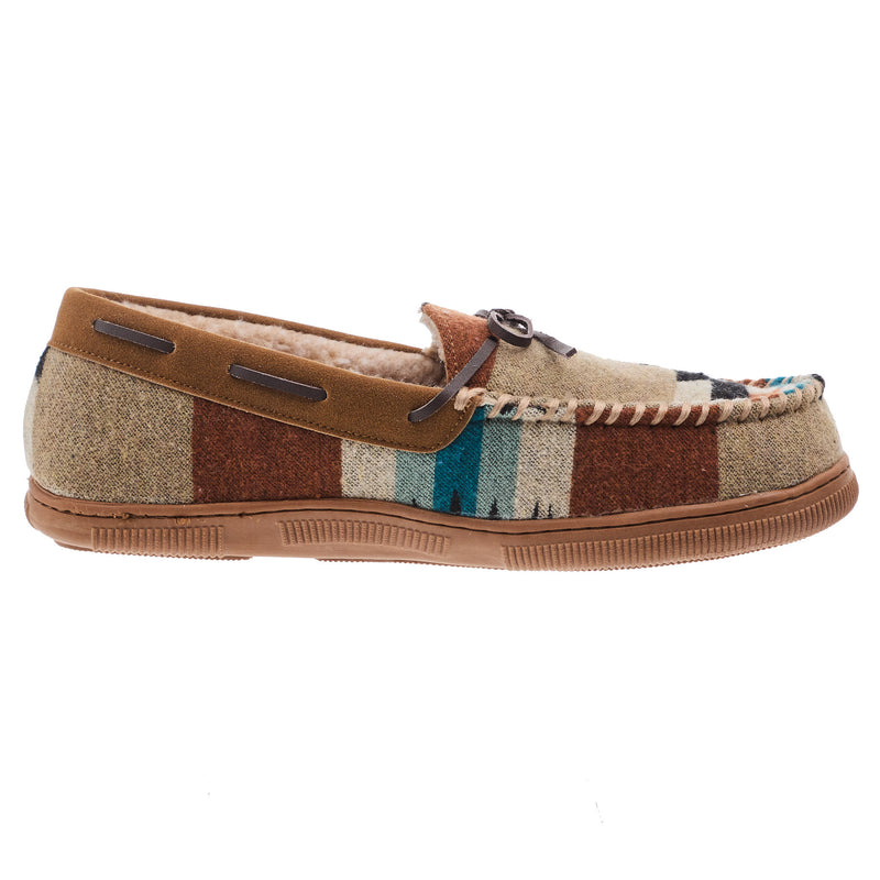 Twister Men`s Aztec Print Milo Moccasin
