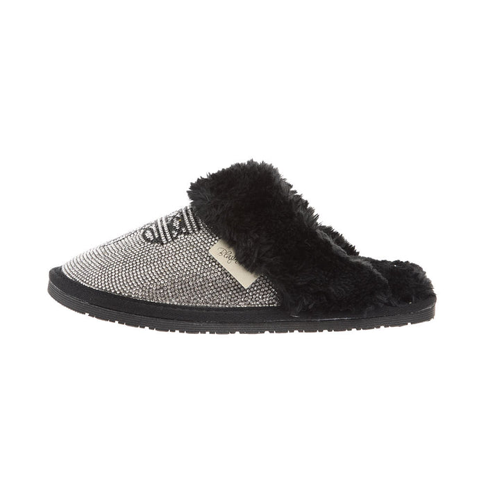Blazin` Roxx Women`s Alexis Black and Crystal Slipper