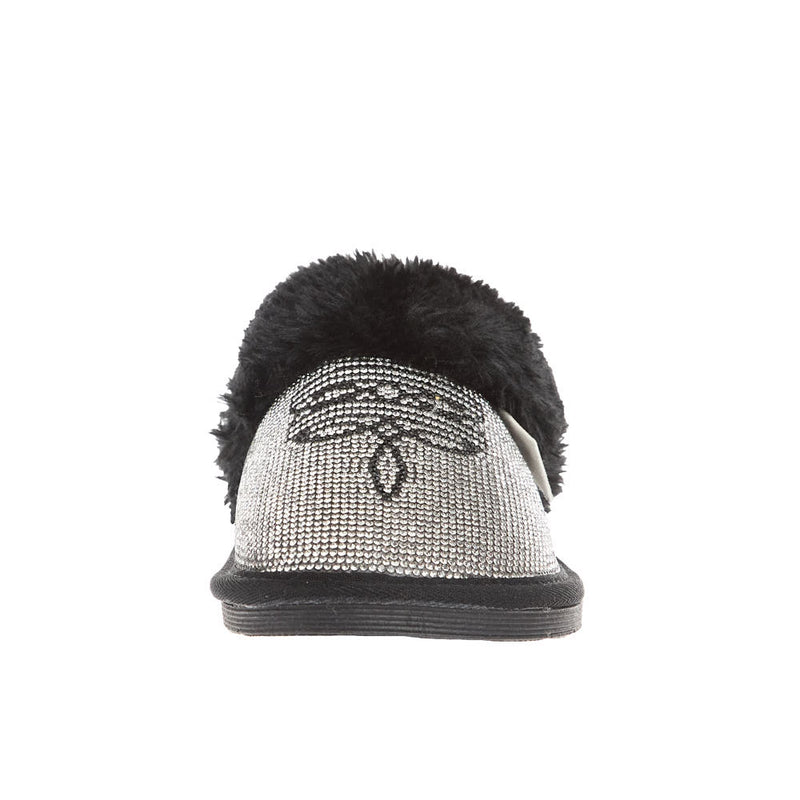Blazin` Roxx Women`s Alexis Black and Crystal Slipper