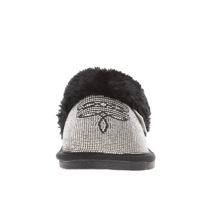 Blazin` Roxx Women`s Alexis Black and Crystal Slipper