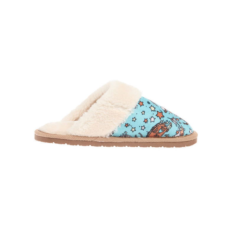 Blazin` Roxx Women`s Kara Turquoise Bronc Slipper