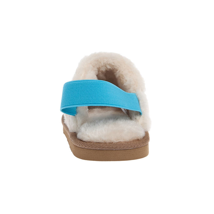 Blazin` Roxx Kid`s Kara Turquoise Western Print Slipper