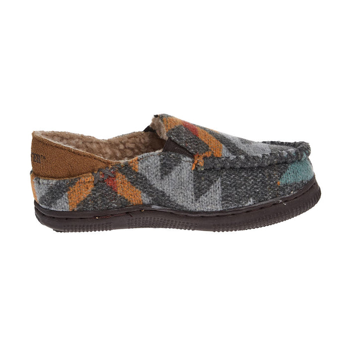 Twister Kid's Charlie Grey Collapsible Back House Shoe