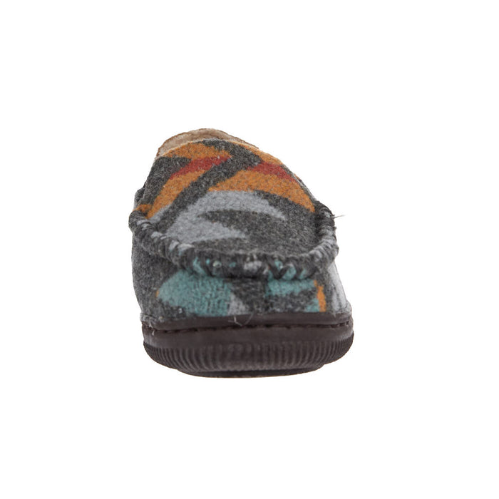 Twister Kid's Charlie Grey Collapsible Back House Shoe
