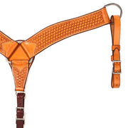 2 3/4 inch Basket Stamped Breast Collar