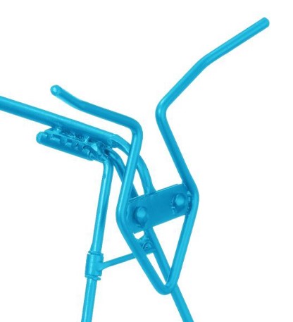 Tough 1 JT International Turquoise Toy Roping Dummy with Two Ropes