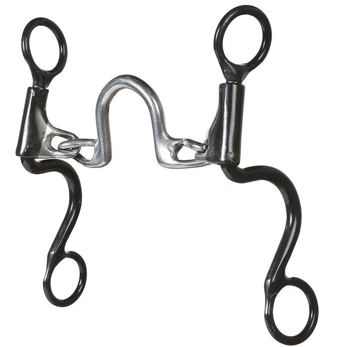 Dutton Bits 5 inch S cheek High Ported Chain Bit — NRS