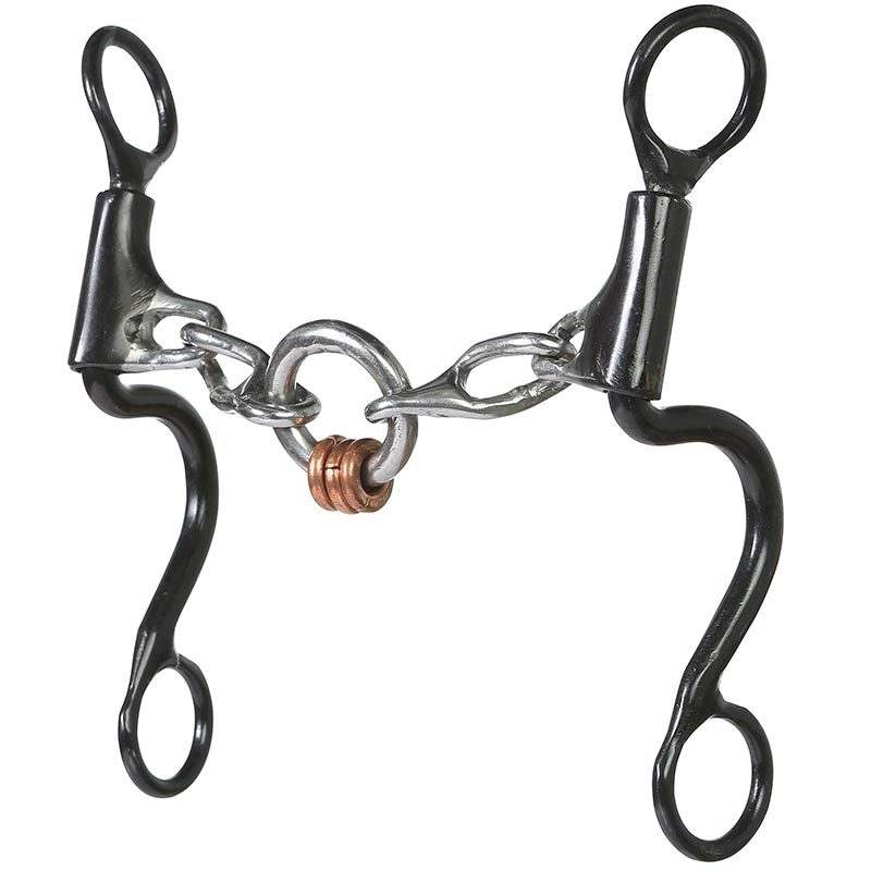 Large Donut Chain 6 1/2" Cheek Bit