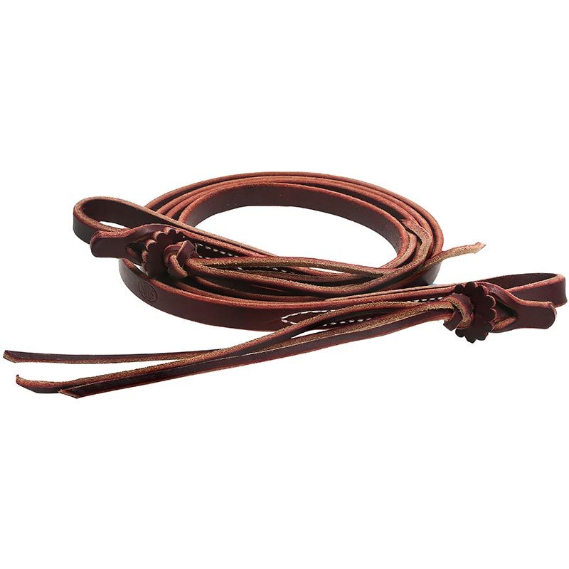 5/8in x 7ft 9in Rattlesnake Series Latigo Roping Reins