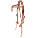 Rattlesnake Knotted Browband Headstall