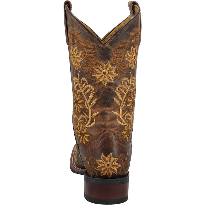 Laredo Women's Secret Garden Brown Vamp 11in Matching Top