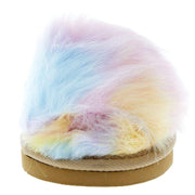 Minnetonka Kids Pink Unicorn Lyla Slide Casual