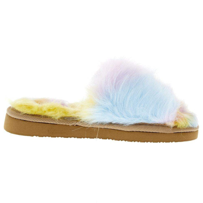 Minnetonka Kids Pink Unicorn Lyla Slide Casual