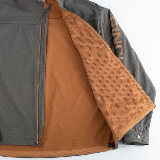 Cinch Men's Charcoal Bonded Jacket