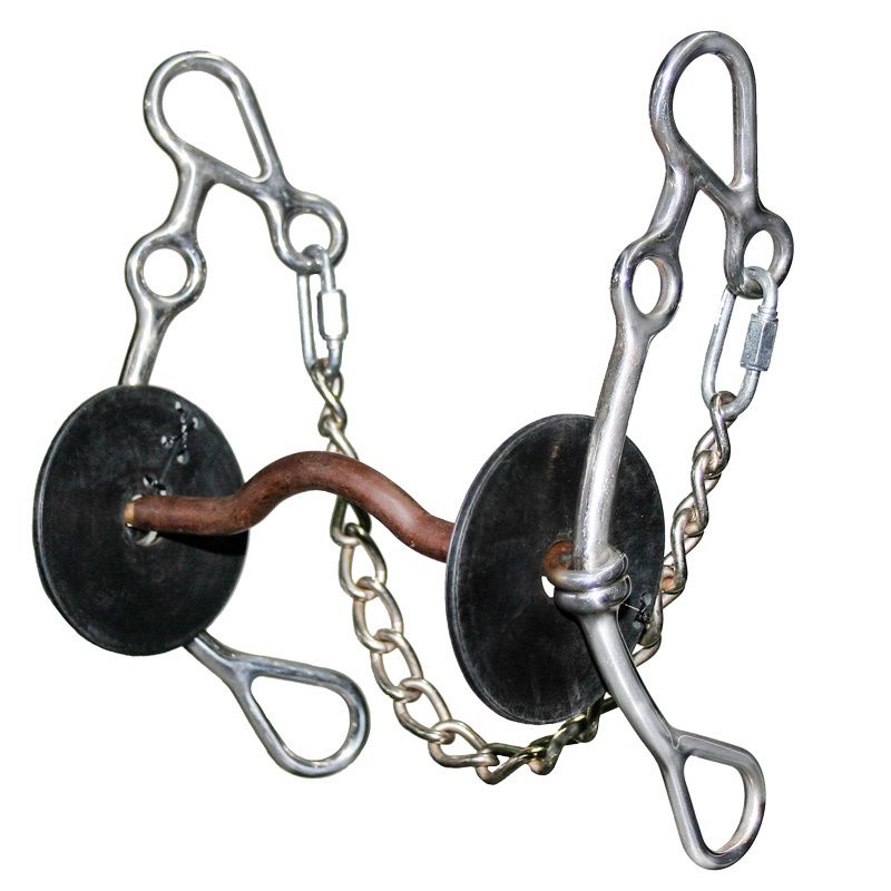 Martha Josey Go Around Low Port Mullen Gag Bit