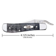 Case Pocket Worn Gray Bone CS - Crandall Jig RussLock 61953L CS