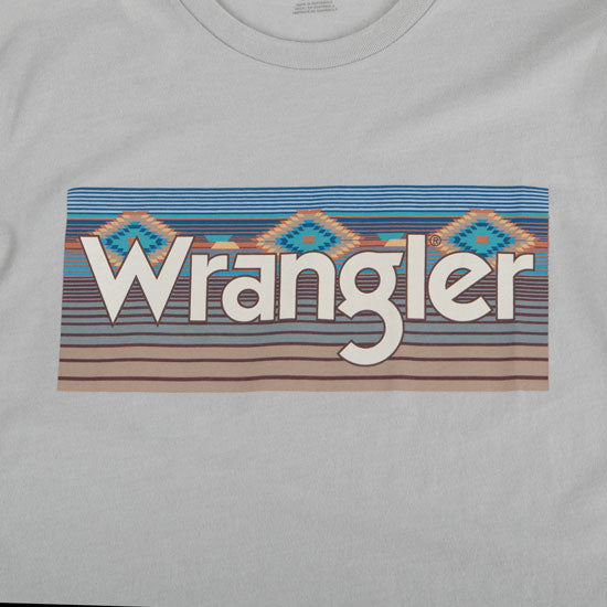 Wrangler Men's Southwest Blue Fox Tee Shirt