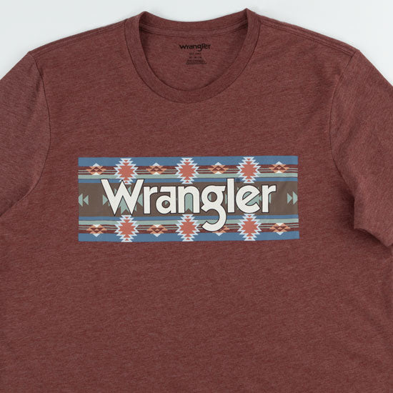 Wrangler Southwest Madder Brown T-Shirt
